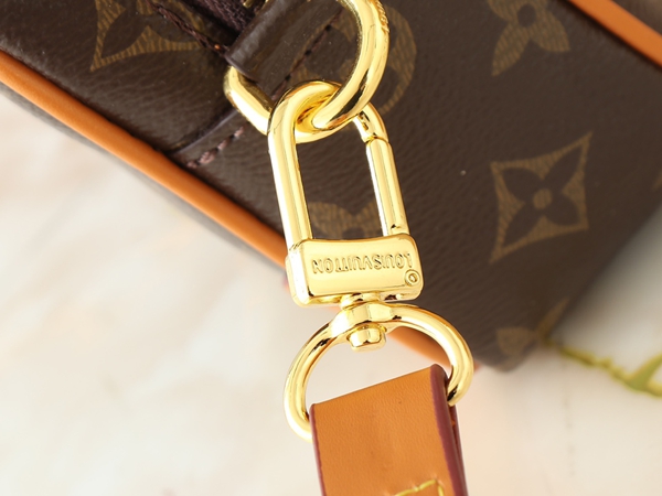 ルイヴィトンバッグ素材ディテール